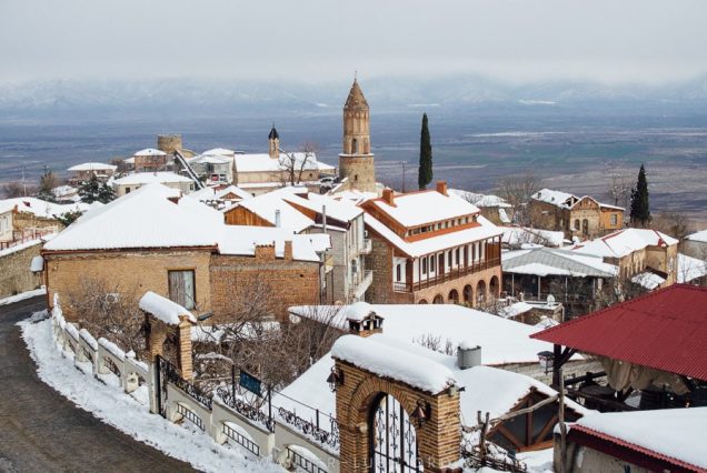 Emily-Lush-Sighnaghi-Kakheti-winter-snow-town